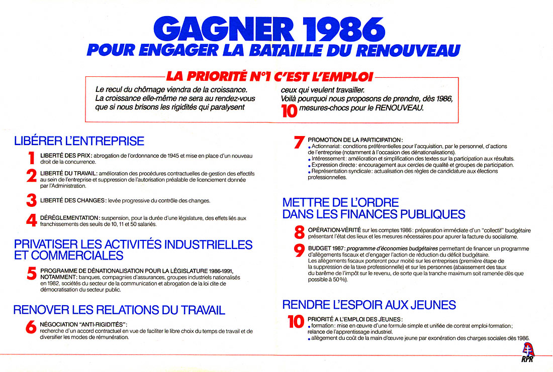 Marque Politique 1985