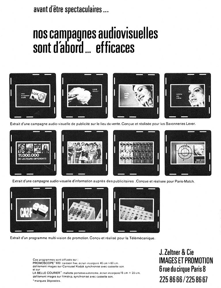 Marque Publicit� 1969